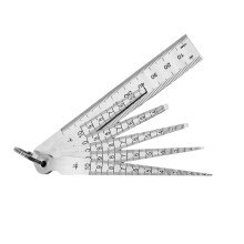 Strong Tapered Feeler Gauge Set with Calibrated Cut-Style A