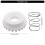 Washing Machine Repair Kit Includes Clutch Drive Belt And Spring 3