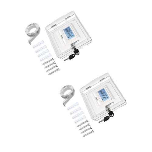 Universal Thermostat Locking Enclosure Transparent Dustproof