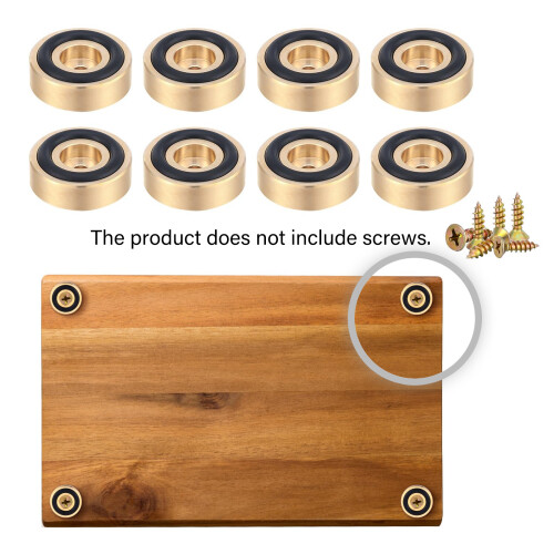 Metal Support Pad for Cutting Board Simple Attachments and-gold 1