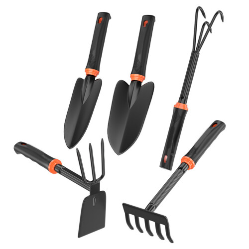 Pelles à main ergonomiques en acier au carbone, conception