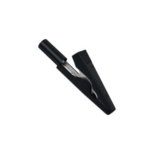 Pinces de Test électriques 10A 2mm isolées pour-Noir