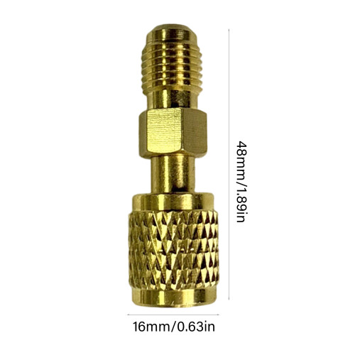 32 R454ABC Koelmiddelen Messing Adapter Legering Omgekeerde-2 2