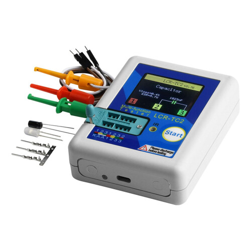 Digital Multimeter Tester For Triode Capacitor Resistor And MOSFET
