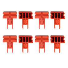 Multipurpose Rotating Wall Hooks 8Pcs Plastic Construction
