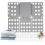 Laundry Organizer, Easy and Quick Folding Board, Space-Saving Storage for Versatile Use, Collapsible Design, Durable Plastic Material, Adjustable Hing 1