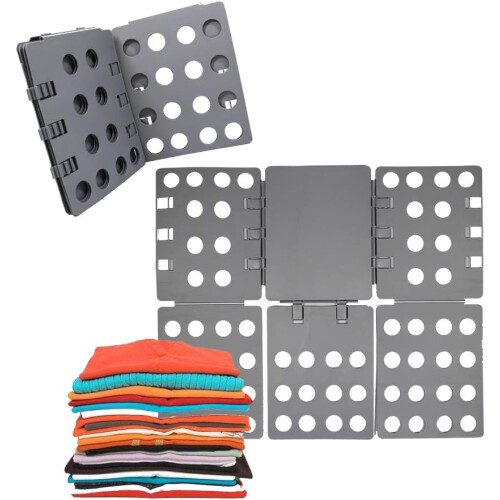 Laundry Organizer, Easy and Quick Folding Board, Space-Saving Storage for Versatile Use, Collapsible Design, Durable Plastic Material, Adjustable Hing 2