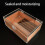 40 Puritano Storage Solution Acrylic Humidor Cedar Lined 6