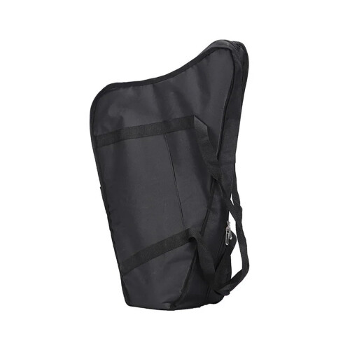 Lyre Harp Storage Bag Thickened Cotton Soft Padded Case For 19 Notes 15 Strings Black