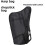 Lyre Harp Storage Bag Thickened Cotton Soft Padded Case For 19 Notes 15 Strings Black 3