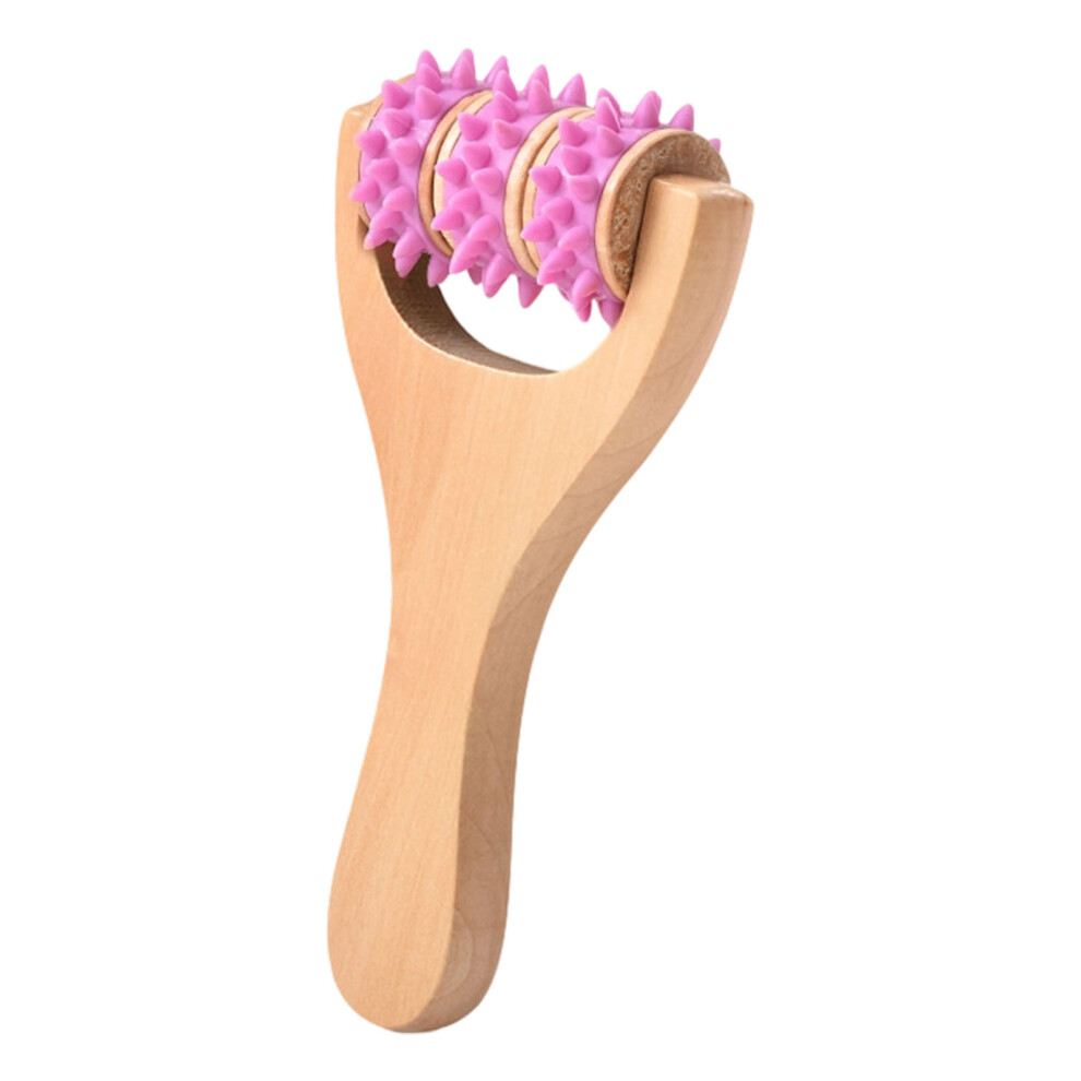 Handheld Wooden Massage Roller For Muscle Recovery And-pk