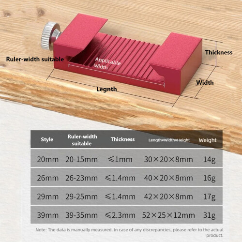 Engineer Measuring Device Alloy Positioning Block For-39mm 1