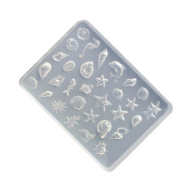 Moule réutilisable de coquille de Silicone de haute clarté pour