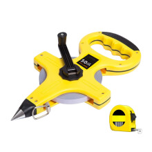 Portable ABS Tape Measure Waterproof Nylon Coated-50 meters