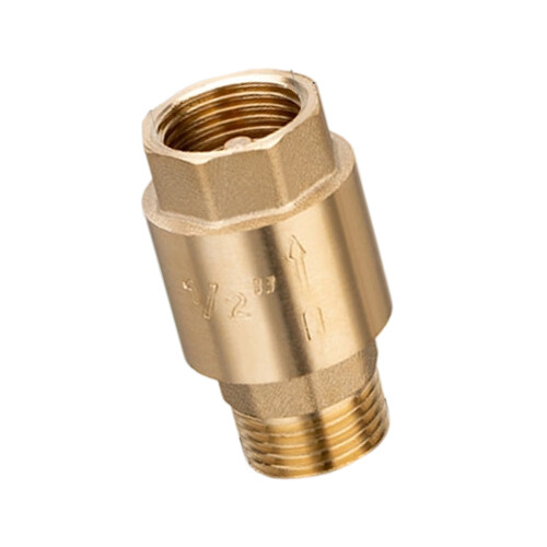 Corrosion Resistant Brass Check Valves 1/2inch Return-Outflow