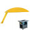 Metal Table Sawer Protector Dustproof Safety-Yellow Short rod 5