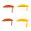 Metal Table Sawer Protector Dustproof Safety-Yellow Short rod 2