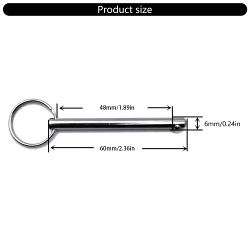 10pcs Multiple Size Heavy Duty High Strength Locking-8x50mm 2