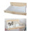 Compacts Wall Mounted Cats Resting Hammocks with Wooden 3
