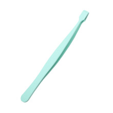 Beginnersvriendelijk wimperverlengingspincet Platte kop-blauw
