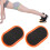 2Pcs Workout Gleitscheibe Disks Slider Slide Mat 6