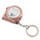 Light Weight ABS Mini Measuring Tape With Secure Locking-Silver 3