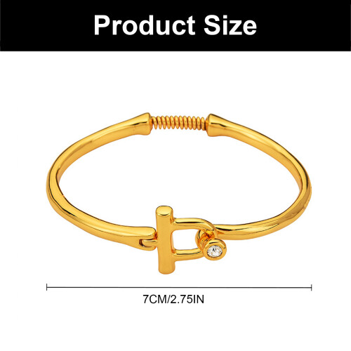Bracelet flexible Construction en alliage robuste-Argent 2