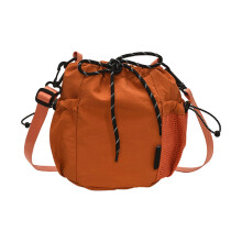 Trendy 2025 zomervriendelijke emmerhandtas, ruime-Oranje