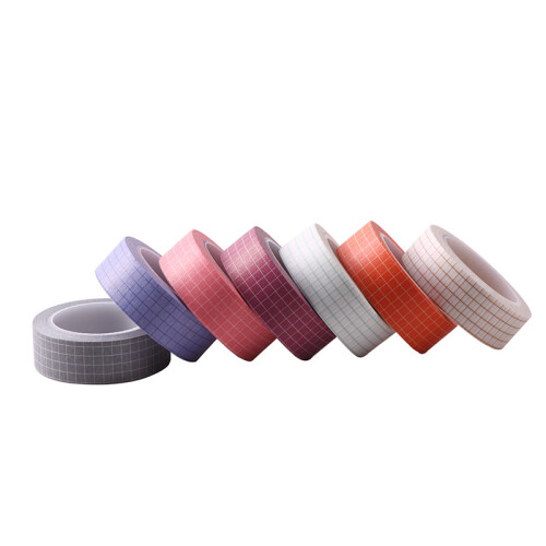 Συλλογή ταινιών Grid Washi, ιδανική για Scrapbooking και Τέχνη, διακοσμητικές ταινίες 1