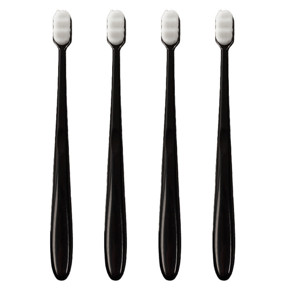 Toothbrush for Oral Care, Deep Dental Care with Ergonomic Handle, Gentle Clean for Sensitive Teeth, Micro-Nano Bristles for Adults and Children, Trave