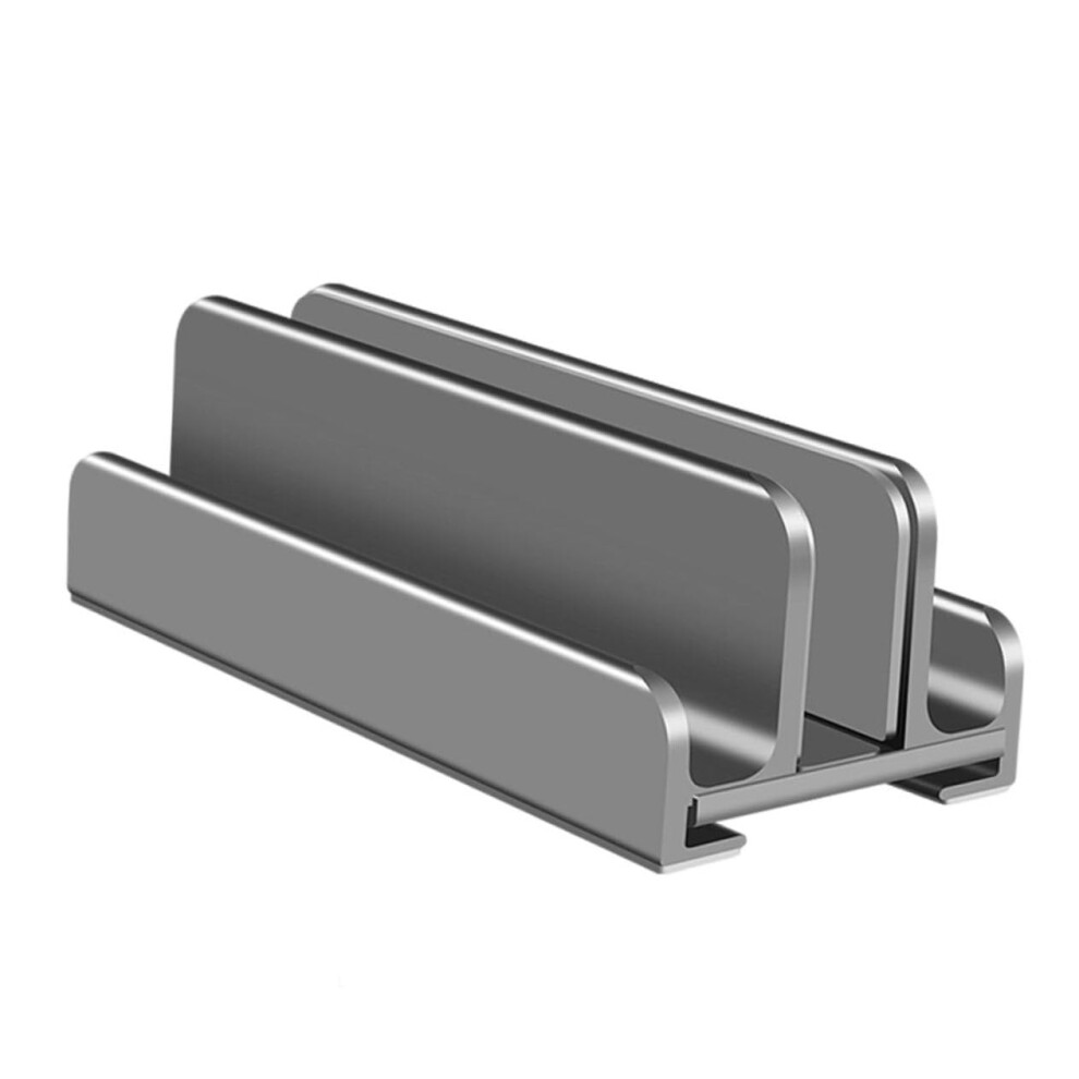 Alloy Bracket Office Computer Stand Vertical Tablet Rack Desk Stand Mobile Phone Support Gray 9067246293949