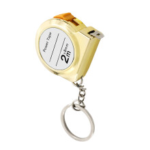 Meetlint Valbestendig stalen meetlint 2 meter bereik-Goud