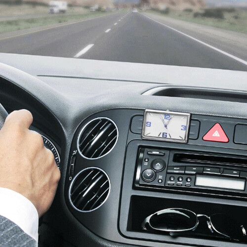 Stylish Car Vent Clock with Accurate Timekeeping, Sleek Design, Easy Install for Vehicle Dashboard 1