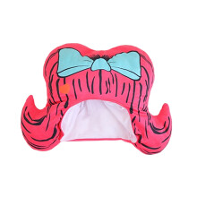 Oversized strik roze pruiken hoofddeksel Perfect voor