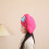 Oversized strik roze pruiken hoofddeksel Perfect voor 4