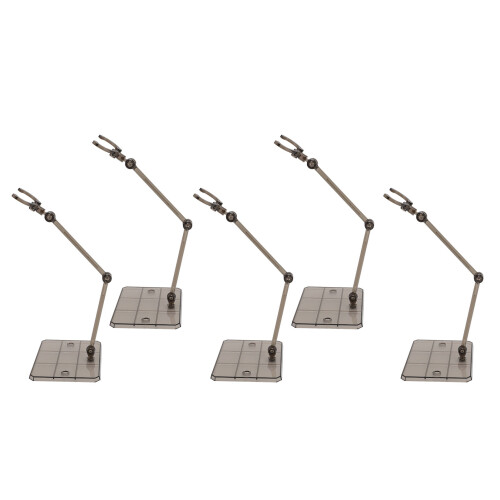 5 Pcs Action Figure Stand Schwarz Kunststoff Puppe 2