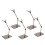 5 Pcs Action Figure Stand Schwarz Kunststoff Puppe 8