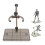 5 Pcs Action Figure Stand Schwarz Kunststoff Puppe 11
