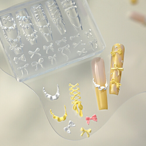 Silicone Nail Art Template For Resin Decorations And DIY Projects 1