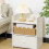 Ensemble de paniers de rangement tissés décoratifs,-grand 7