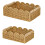 Ensemble de paniers de rangement tissés décoratifs,-grand 2