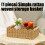 Ensemble de paniers de rangement tissés décoratifs,-grand 5