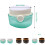 2x/Set Suncream Brush for Kids Adults Foundations-green brown 4