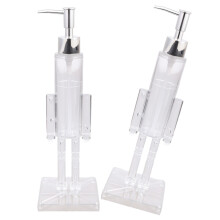 Zeepdispenser Kerst Notenkrakers Ontwerp Clear View-2 stuks