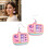 Boucles d'oreilles créatives en étain de Sardine, boucles 2
