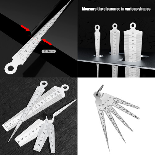 6Pcs Rustproof Gaps Measuring Instrument set for-Style A 1