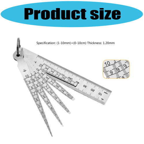 6Pcs Rustproof Gaps Measuring Instrument set for-Style A 2