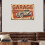 Retro-Blechschild, rund, Conors-Design, rahmenlose 7