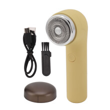 Krachtig mini-scheerapparaat voor nat en droog gebruik, compacte elektrische scheerapparaat met aluminium behuizing en microvibratiemotor, draagbaar