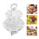Cup Cake Tower Stand 2-Tier-Legierung Elegante 11